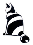 Malachy - Cat Series by Jane Cartney