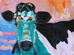 Quizzical Cow by Jane Cartney